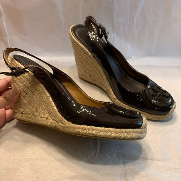 Tory Burch Espadrille Mary Jane Heels - Picture 2 of 10